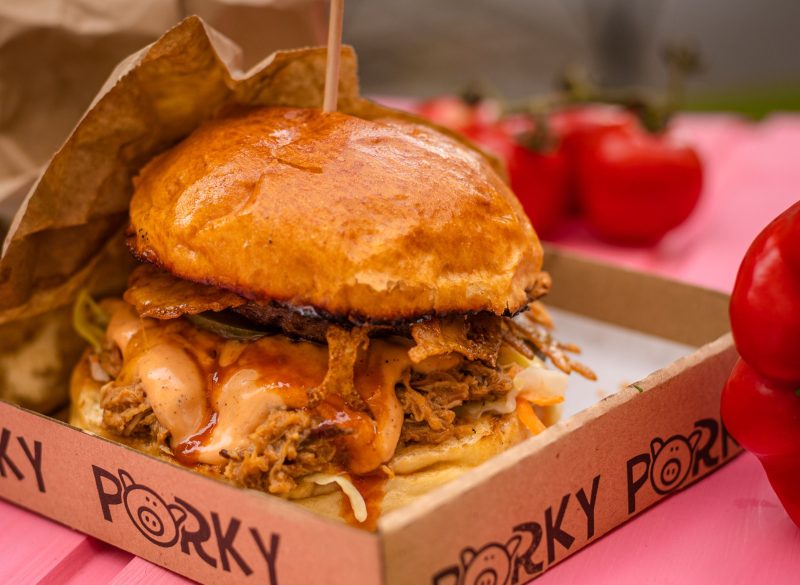 Porky Deluxe Beef